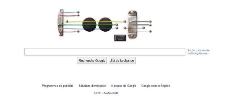 Doodle Google Gibson Les Paul Doodle Google Gibson Les Paul