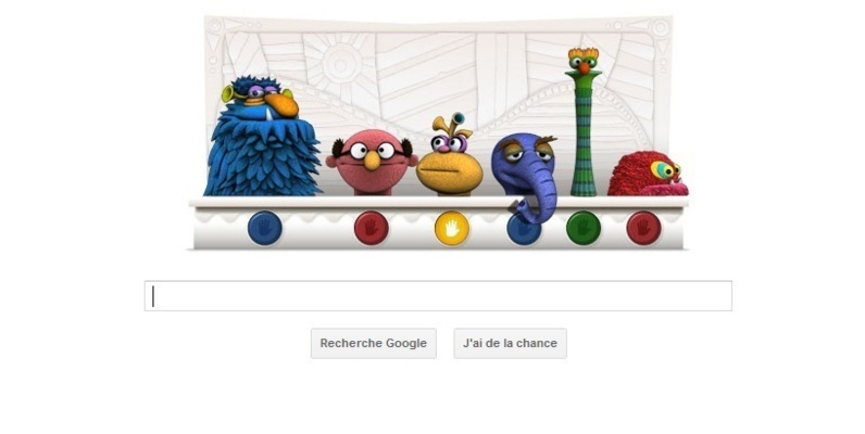 Le Doodle de Google...le père du Muppet Show à l'honneur
