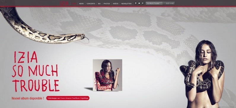 Izia, nouveau site web Izia, nouveau site web