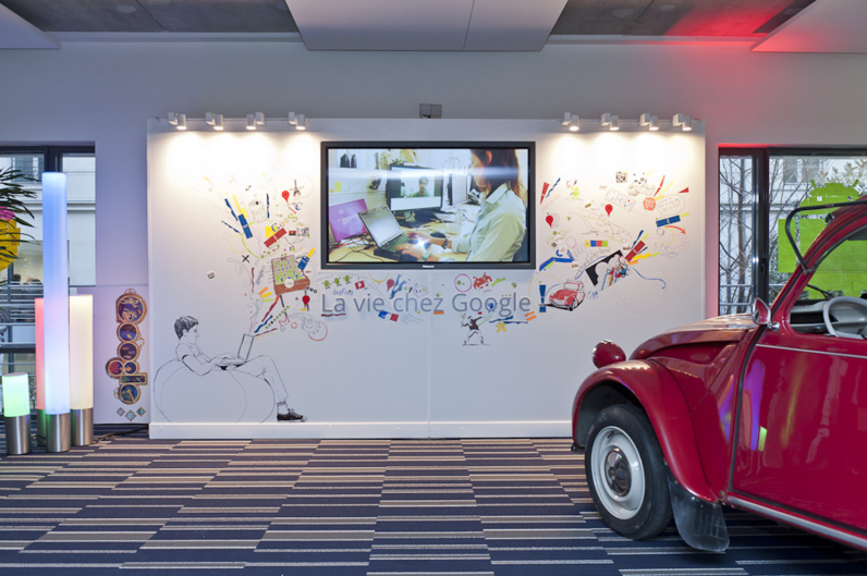 L'univers Googleplex ouvre à Paris L'univers Googleplex ouvre à Paris