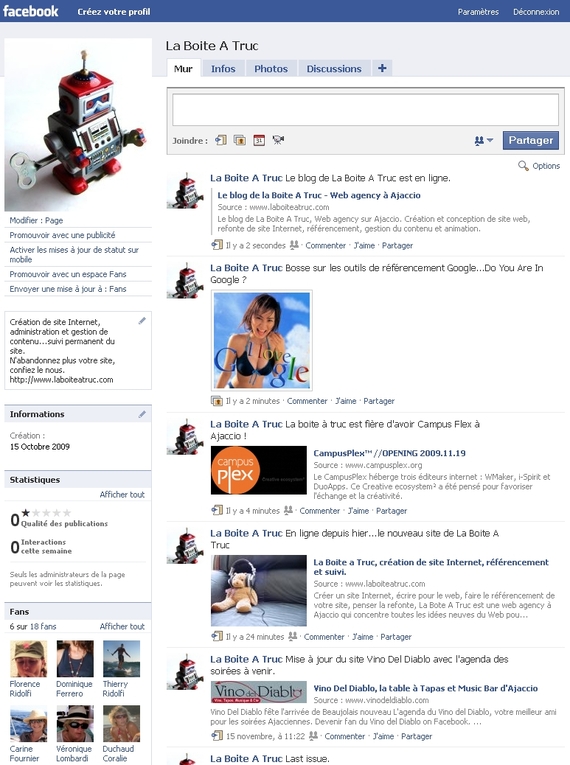 La Boite A Truc sur Facebook. La Boite A Truc sur Facebook.