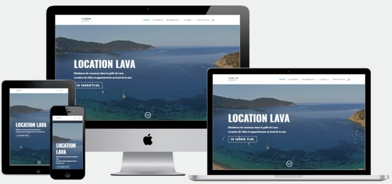 Nouveau site internet : Location Lava