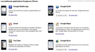 Les appli Google sur votre téléphone.