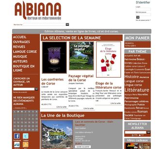 Albiana.fr, le nouveau site par La Boite A Truc. Albiana.fr, le nouveau site par La Boite A Truc.