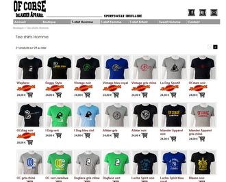 Of Corse Tee Shirt Homme