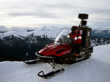 Google aux sports d'hiver...en snowmobile