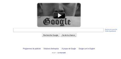 Google Doodle Chaplin du 15 Avril Google Doodle Chaplin du 15 Avril