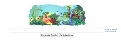 Jour de la terre, le nouveau Doodle Google animé