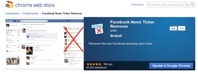 Facebook Live Ticker Remover
