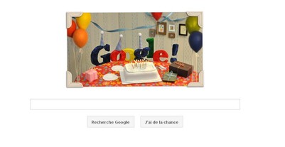 Google 13 ans Google 13 ans