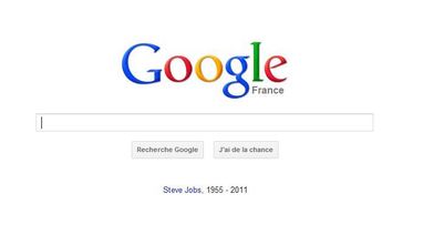 Steve Jobs vu par Google et Apple.