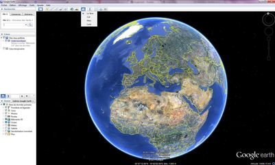 Outil de séléction sur Google Earth