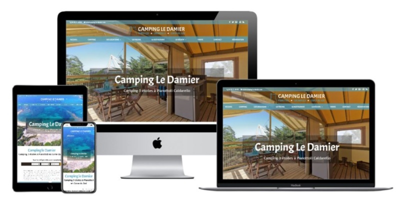 Nouveau site : Camping Le Damier à Pianottoli