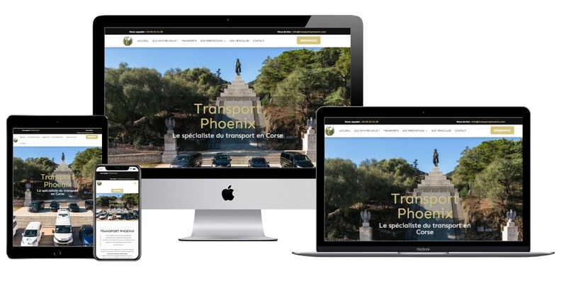 Nouvelle création de site : Transport Phoenix