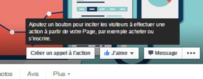 Nouveau bouton Call to Action Facebook