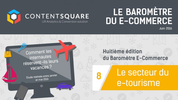 Barometre e commerce tourisme par Contentsquare