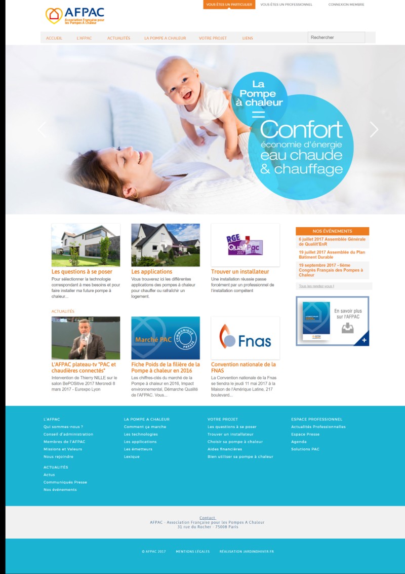 L'association Française pour la Pompe à Chaleur L'association Française pour la Pompe à Chaleur