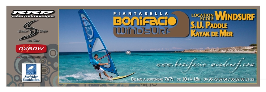 Le Bonifacio Windsurf, version 2010 Le Bonifacio Windsurf, version 2010