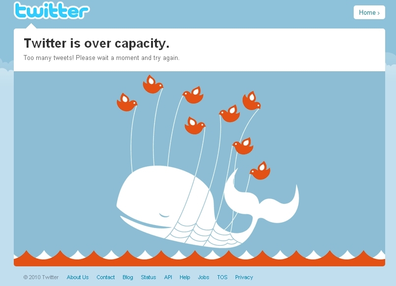 Twitter over capacity ? ou attaque du Buzz de Google? Twitter over capacity ? ou attaque du Buzz de Google?