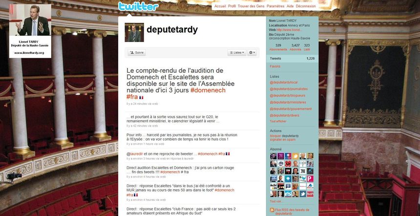 Twitter Lionel Tardy et le foot Twitter Lionel Tardy et le foot