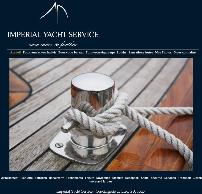 Imperial Yacht Service - Conciergerie de Luxe à Ajaccio Imperial Yacht Service - Conciergerie de Luxe à Ajaccio