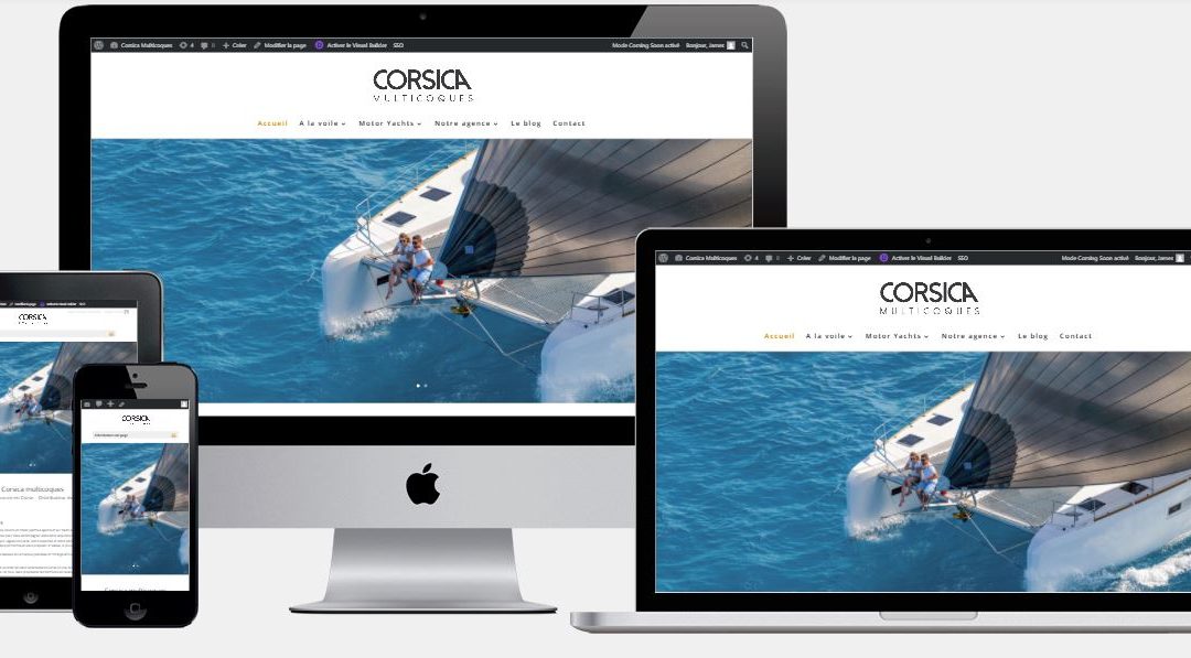 Nouveau site internet : Corsica Multicoques