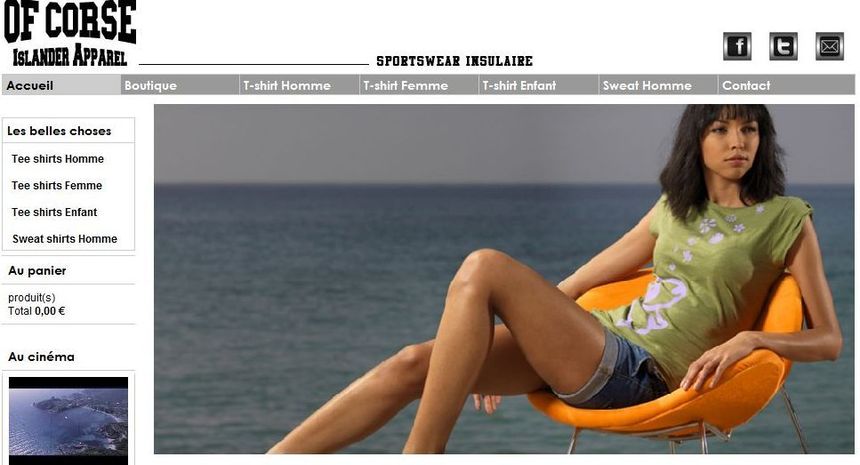 OfCorse, teeshirt Corse OfCorse, teeshirt Corse