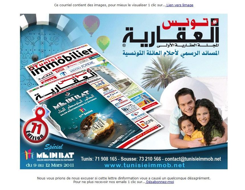 News letter optimiste reçue vendredi par La Boite A Truc. News letter optimiste reçue vendredi par La Boite A Truc.