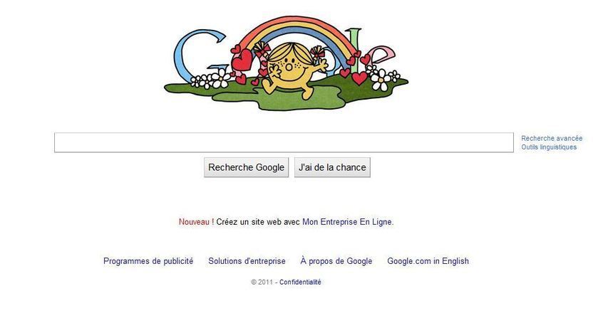 Google Doodle Monsieur Madame