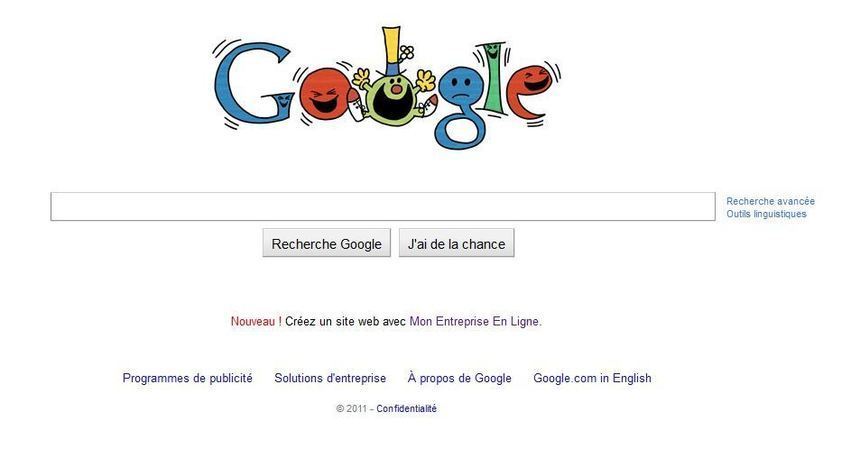 Monsieur et Madame à l'honneur des Doodle Google du 09 Mai Monsieur et Madame à l'honneur des Doodle Google du 09 Mai