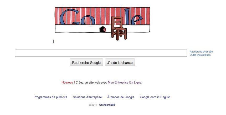 Monsieur et Madame à l'honneur des Doodle Google du 09 Mai