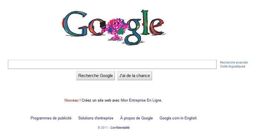 Monsieur et Madame à l'honneur des Doodle Google du 09 Mai