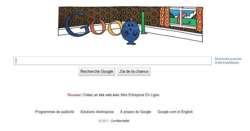 Monsieur et Madame à l'honneur des Doodle Google du 09 Mai