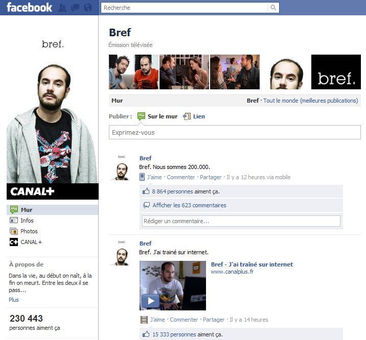 Bref, j'ai trainé sur Internet Bref, j'ai trainé sur Internet