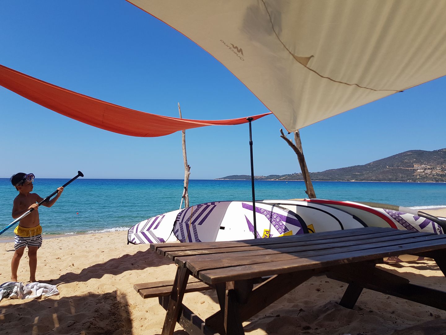 La base de Sagone Glisse