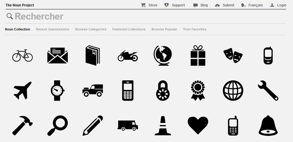 The Noun Project...la fin de la guerre des inconnes