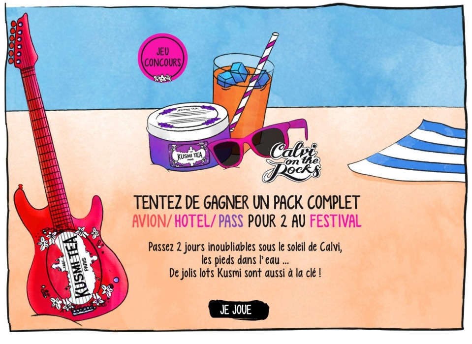 Jeu Concours pour gagner 2 pass Calvi On The Rocks