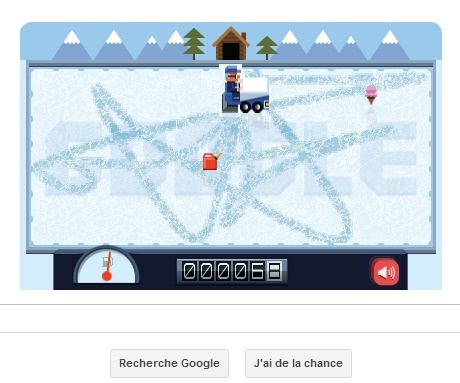 Un Doodle tout en glisse....la Zamponi machine !