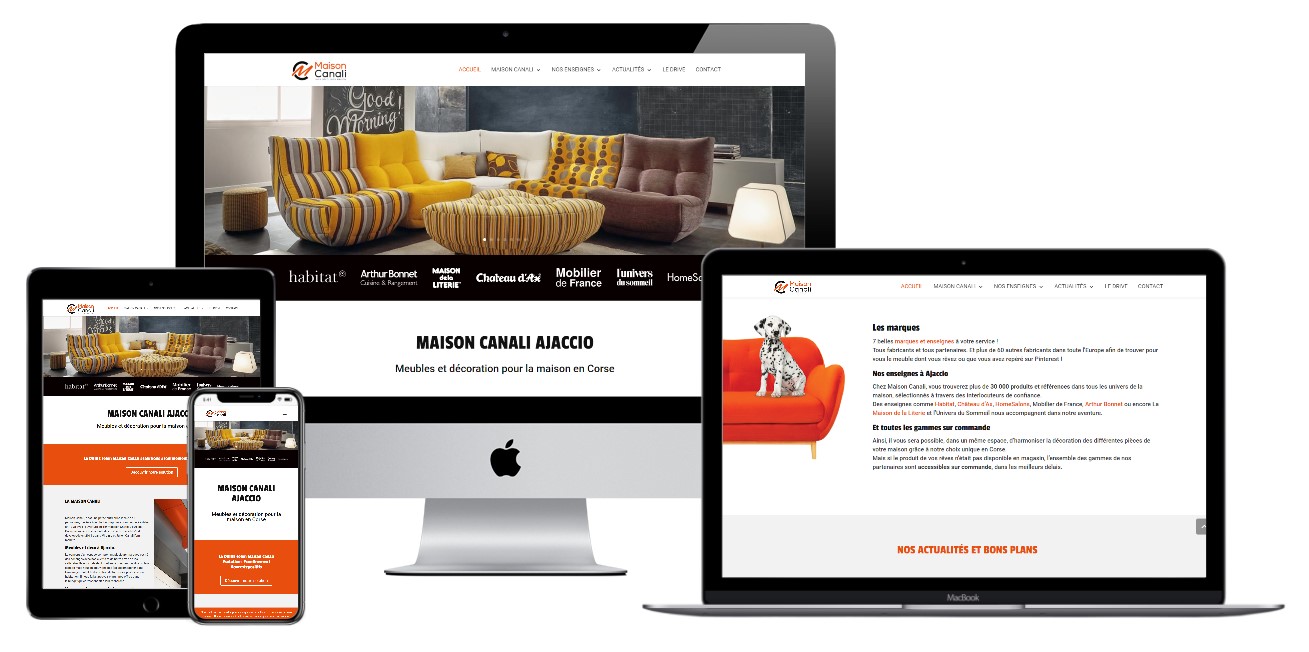 Nouveau site : Maison Canali Nouveau site : Maison Canali