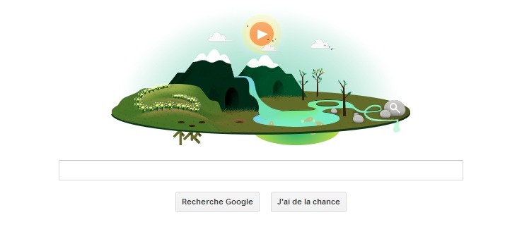 Google célèbre la Journée Mondiale de la Terre ce 22 Avril Google célèbre la Journée Mondiale de la Terre ce 22 Avril