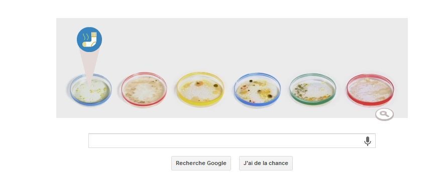 Un Doodle animé pour les boites de Petri by Google