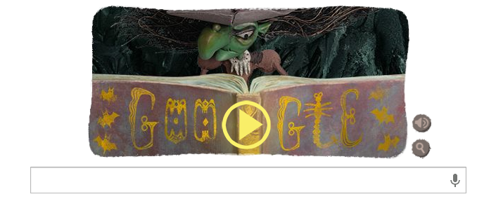 Doodle Google Halloween 2013