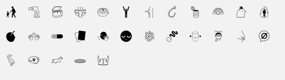 The noun project....bizarre en Février