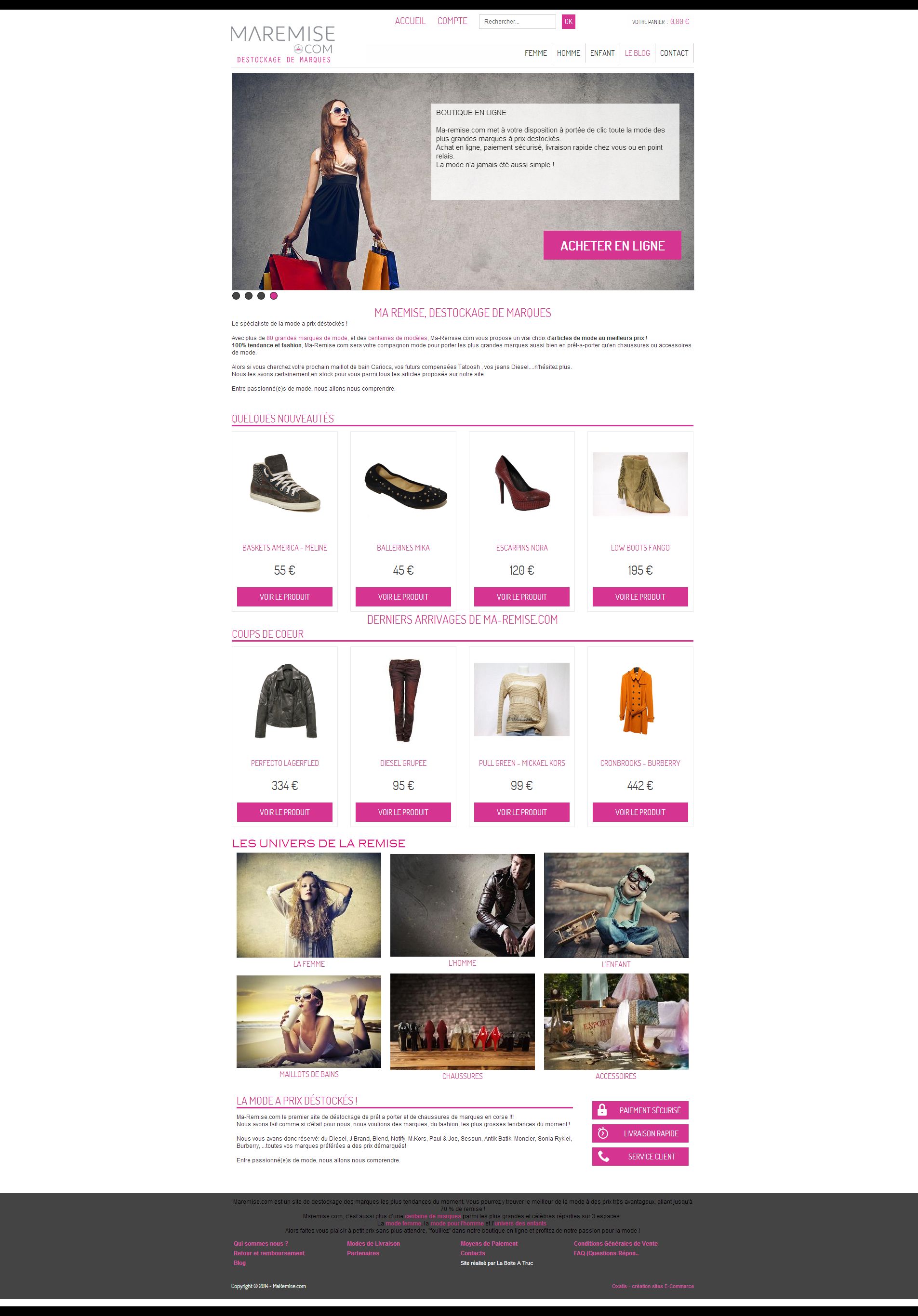 ma-remise.com, destockage de marque