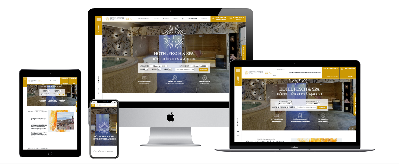 Nouveau projet : la refonte du site de l'hôtel Fesch Nouveau projet : la refonte du site de l'hôtel Fesch