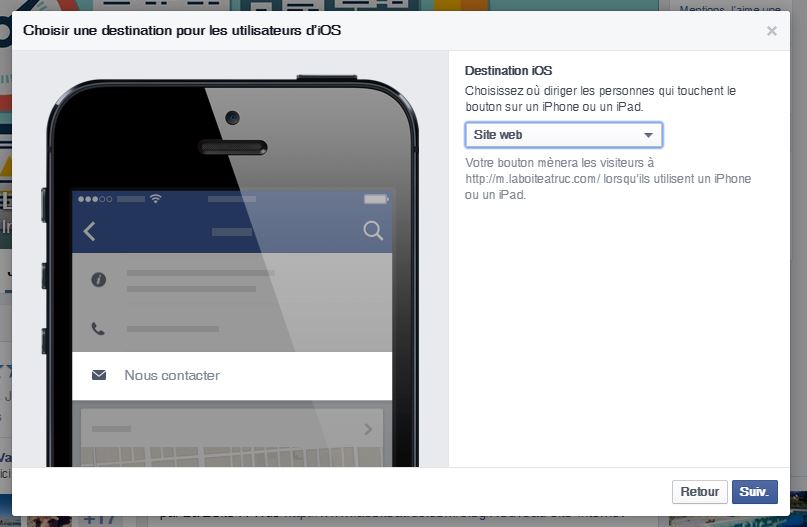 Nouveau bouton Call to Action Facebook Nouveau bouton Call to Action Facebook