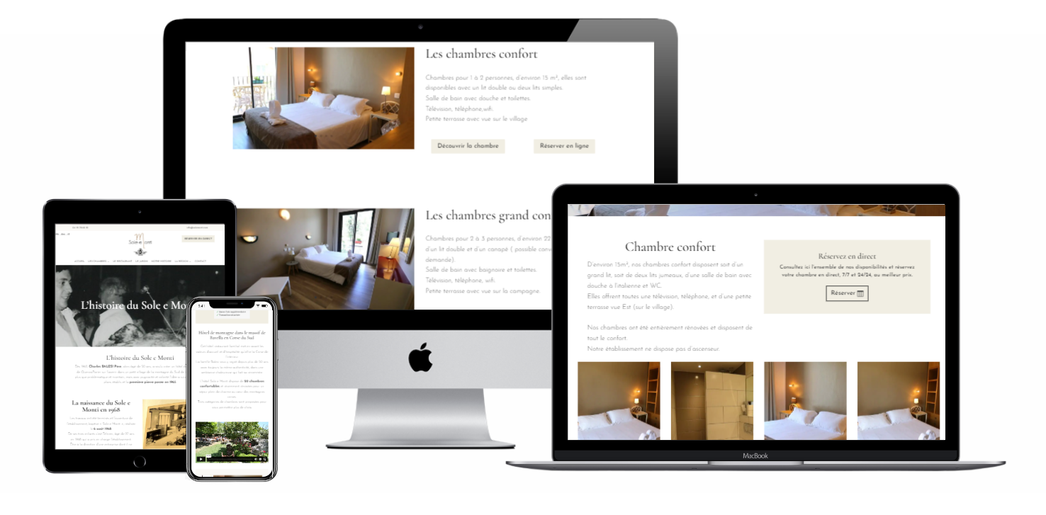 Les chambres du Sole Monti Les chambres du Sole Monti