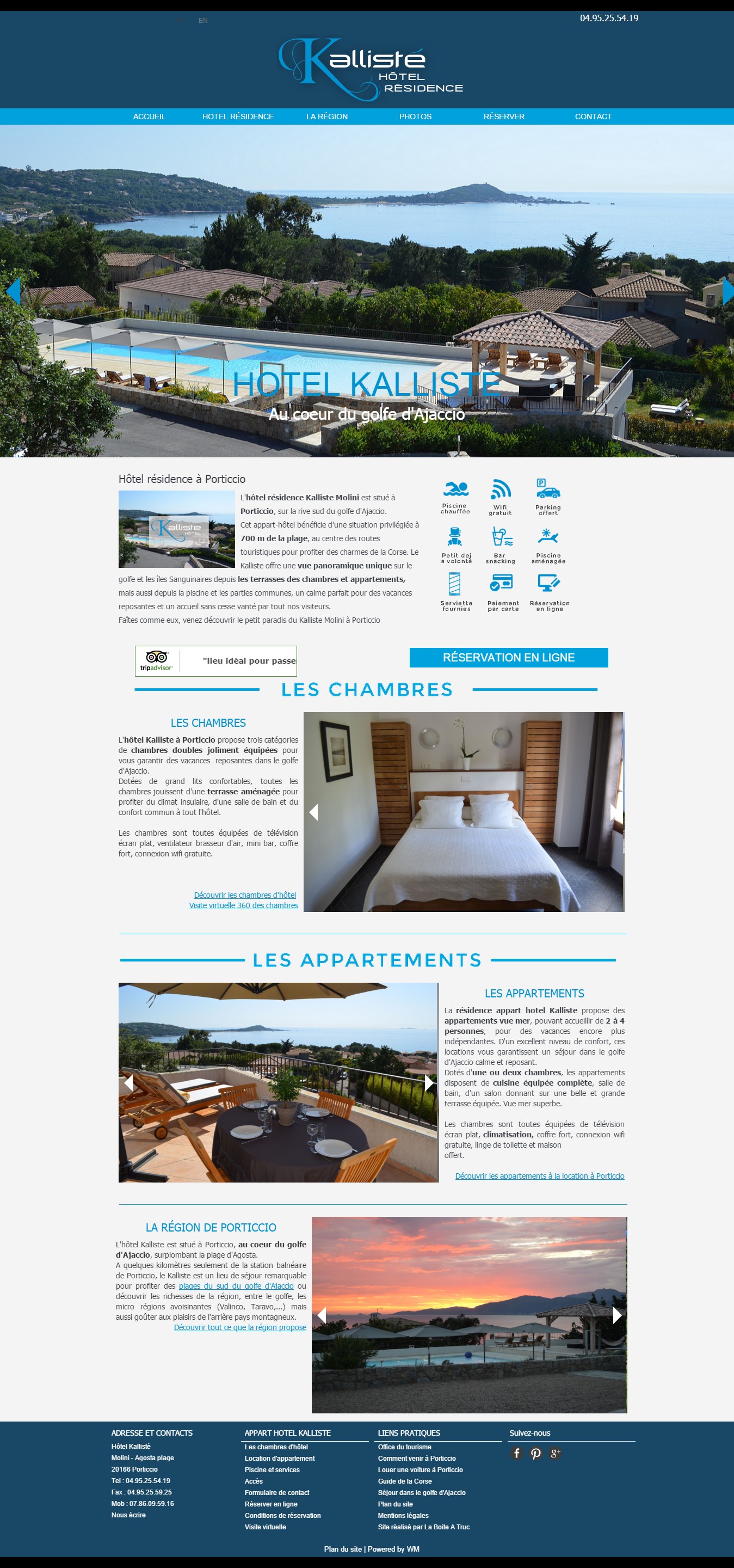 Refonte site internet Porticcio Refonte site internet Porticcio