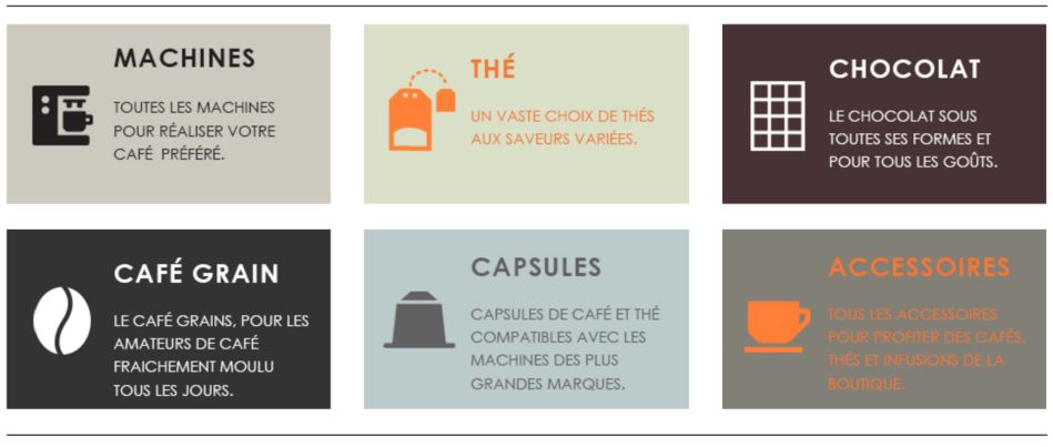 Les différents univers Dolcea Les différents univers Dolcea