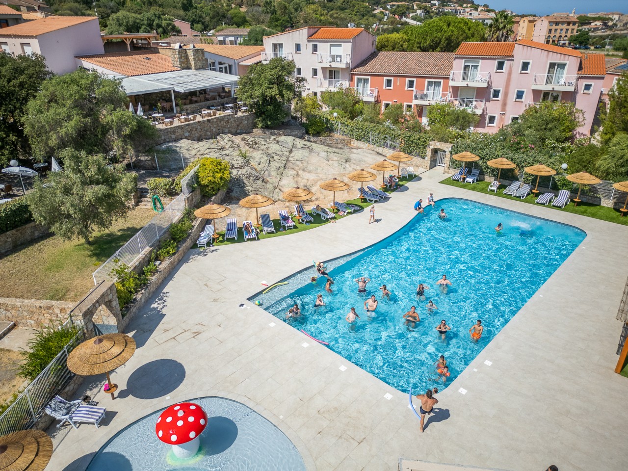 Nouveau site : l'hôtel-club Maristella à Algajola
